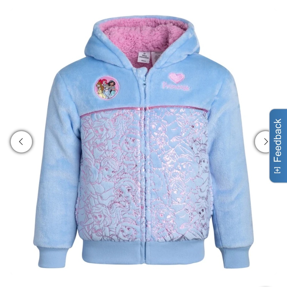 DISNEY Character Kids' Plush Hoodie NEW